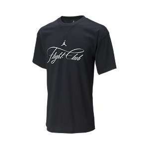  Nike Air Jordan Flight Club Black T Shirt Size M Sports 