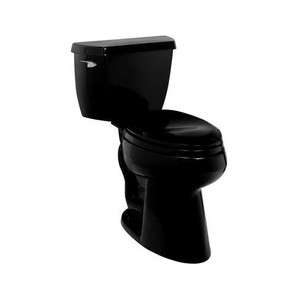 Kohler K 3432 U 7 Wellworth Toilet Complete Black  