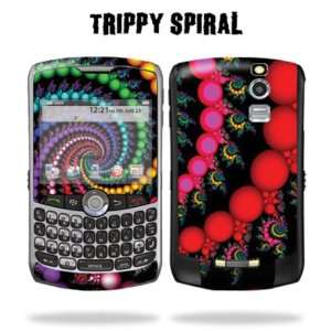   for BLACKBERRY CURVE 8330   Trippy Spiral Cell Phones & Accessories