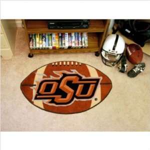  Oklahoma State Cowboys Small Football Rug Sports 