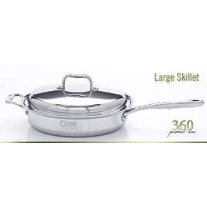    Large Skillet Made in USA by 360 Cookware