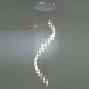   and translucent crystal droplight of double entry stair pendant lights