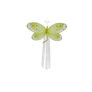  7 Avery Dragonfly curtain tieback   yellow (Sold 