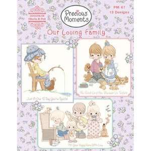 PM67 Our Loving Family   Precious Moments Cross Stitch  