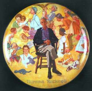 Rockwell Museum PLATE NORMAN ROCKWELL REMEMBERED 78442  