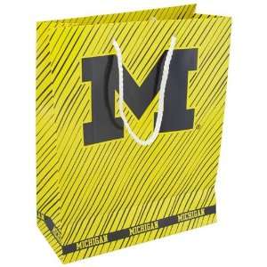  Michigan Wolverines Team Logo Gift Bag   Sports 