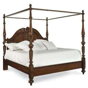  A.R.T British Heritage Queen Poster Bed in Distressed 