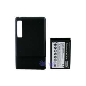  Motorola Droid 3 Premium Extended Battery with Back Cover 