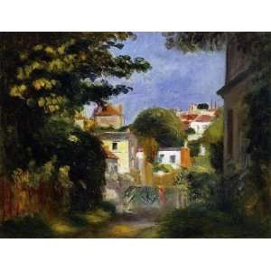   Figure among the Trees, by Renoir PierreAuguste  Home