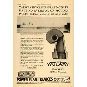   Ad Yarnall Waring Yarway Spray Nozzle Philadelphia   Original Print Ad