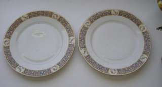 LEGRAND SUPERIEUR LIMOGES Dinner Plates, c 1920s  