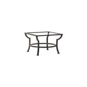  OW Lee Wrought Iron Round Coffee Patio Table Base Slate 