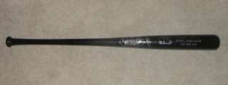 Rickey Henderson 24 NY Mets Autograph Black Baseball Bat JSA Lville 
