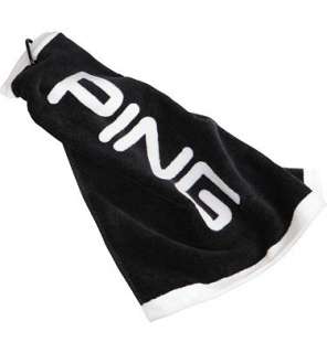 Ping Golf 2012 Tri Fold Towel Black/White NEW  