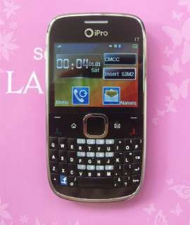 Unlocked GSM Dual Sim Quad Band QWERTY TV AT&T Cell Phone MP4 i7 iPRO 