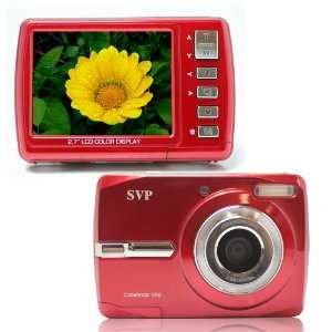 NEW Cybersnap 901 Red 9.0 MP High Resolution Full Motion 