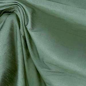   Dupioni Silk Fabric Ivy Green By The Yard Arts, Crafts & Sewing