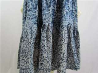 RALPH LAUREN Womens Printed Multi Blue Dress $149 NWT size S M L 