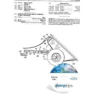   NEW Patent CD for TRAILER AND UNDERCARRIAGE THEREFOR 