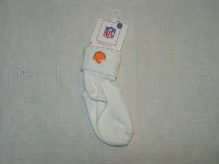 NFL Cleveland Browns Kids Socks Sz 5 6 1/2 NWT  