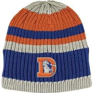  Denver Broncos Throwback Logo NFL Cuffless Knit Hat 