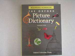 The Oxford Picture Dicitionary Beginning Workbook 0194350738 NEW 