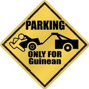   Parking Only For Guinean  Guinea Crossing Country