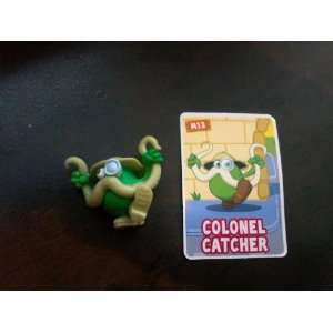 MOSHI MONSTERS SERIES 3 FIGURE   COLONEL CATCHER RARE #M13 with CODE 
