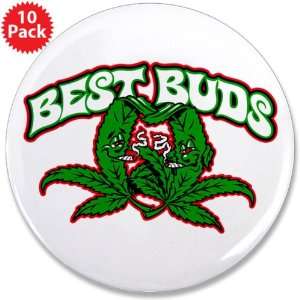  3.5 Button (10 Pack) Marijuana Best Buds 