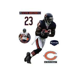  Fathead Devin Hester Chicago Bears Wall Decal Sports 