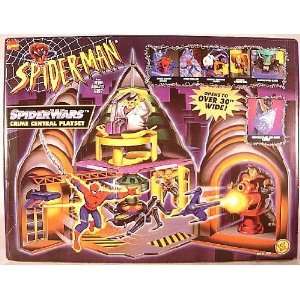 Spider man Spiderwars Crime Central Playset New MISB  