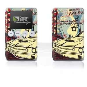   Skins for Apple iPod 3G   Classic Muscle Car Design Folie Electronics