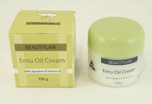 BEAUTYLAN Emu Oil Cream with Squalene & Vitamin E  