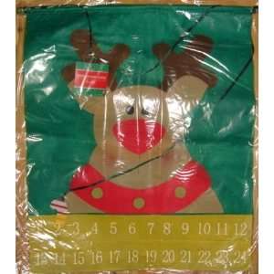  G91550 Christmas Countdown Calendar (Deer) 15 x 16 3/4 