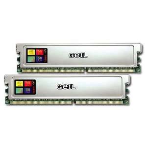  GeIL 1GB (2x512MB) Dual Channel Kit PC4400 550MHz 3 8 4 4 