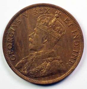 1911 Canada One Cent Coin  