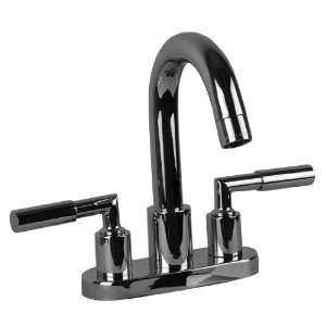   Handle Bathroom Faucet with Mechanical Drain and Me
