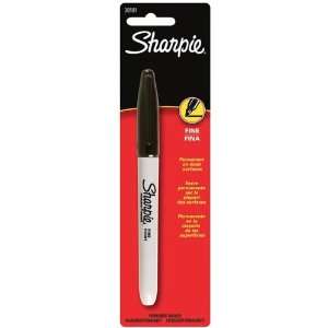  Sharpie Permanent Marker Fine Point Carded Black