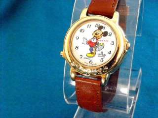 VINTAGE LORUS by Seiko MUSICAL MICKEY MOUSE THE BAND LEADER WATCH, NEW 
