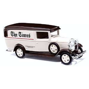  Busch HO 1931 Ford Model AA 1 Ton Panel Truck   The Times 