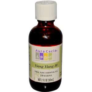  Aura Cacia Ylang Ylang (III), Essential Oil, 2 oz. bottle 