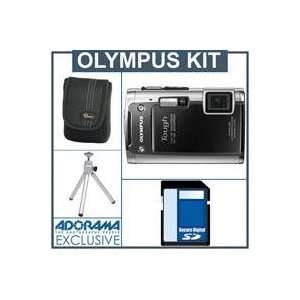  Olympus Stylus Tough TG 610 Digital Camera Kit   Black 