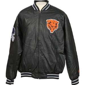   Chicago Bears Mens Embroidered Heavyweight Jacket