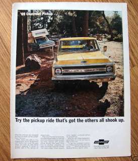 1969 Chevrolet Pickup Truck Ad Others all shook up  