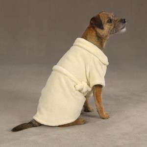   Cozy Robes Dog terry Bathrobes PJS Pet Pajamas XXS XS S S/M M  