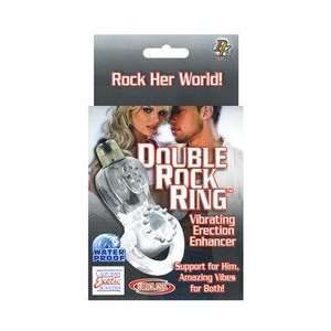  Double Rock Ring Vibrating Erection Enhancer Everything 
