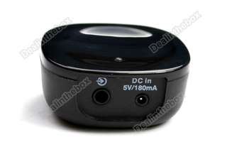   Bluetooth Audio Music Receiver For Home Stereo iPhone iPod Black