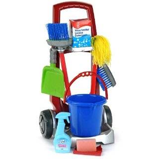  My Cleaning Trolley Set with Hand Vacuum Cleaner Toys 