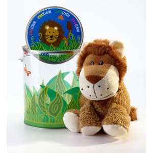  Lion Plush Stuffed Animal in Gift Bucket Toys & Games
