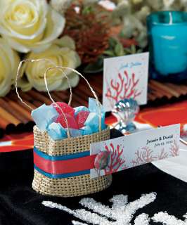   / Beach Theme Wedding Decoration Natural Mini Woven Favor Gift Bags